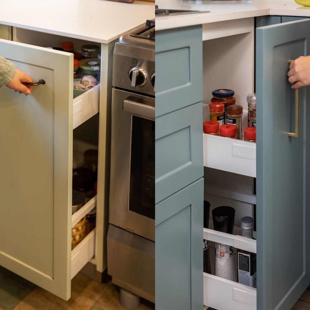 Aprovecha cada rincón con muebles de cocina modernos pequeños