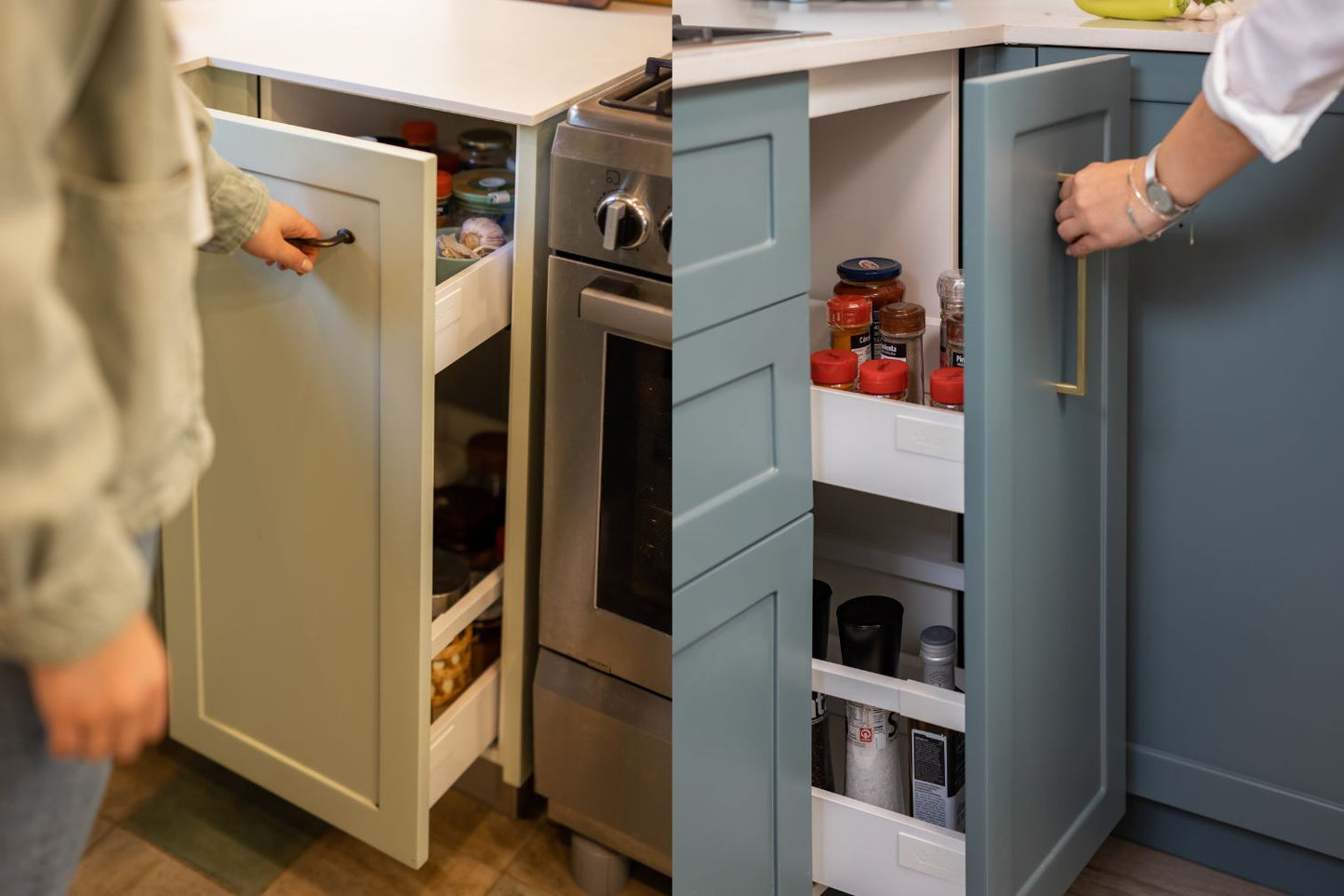 Aprovecha cada rincón con muebles de cocina modernos pequeños